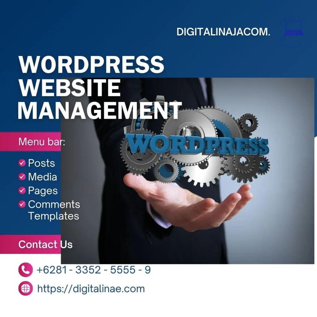 management web wordpress untuk pemula