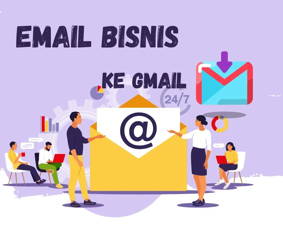 hubungkan email bisnis ke gmail