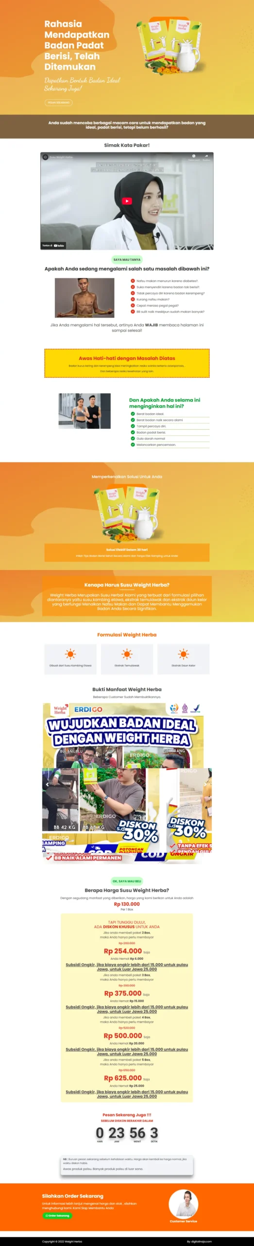 anatomi landingpage